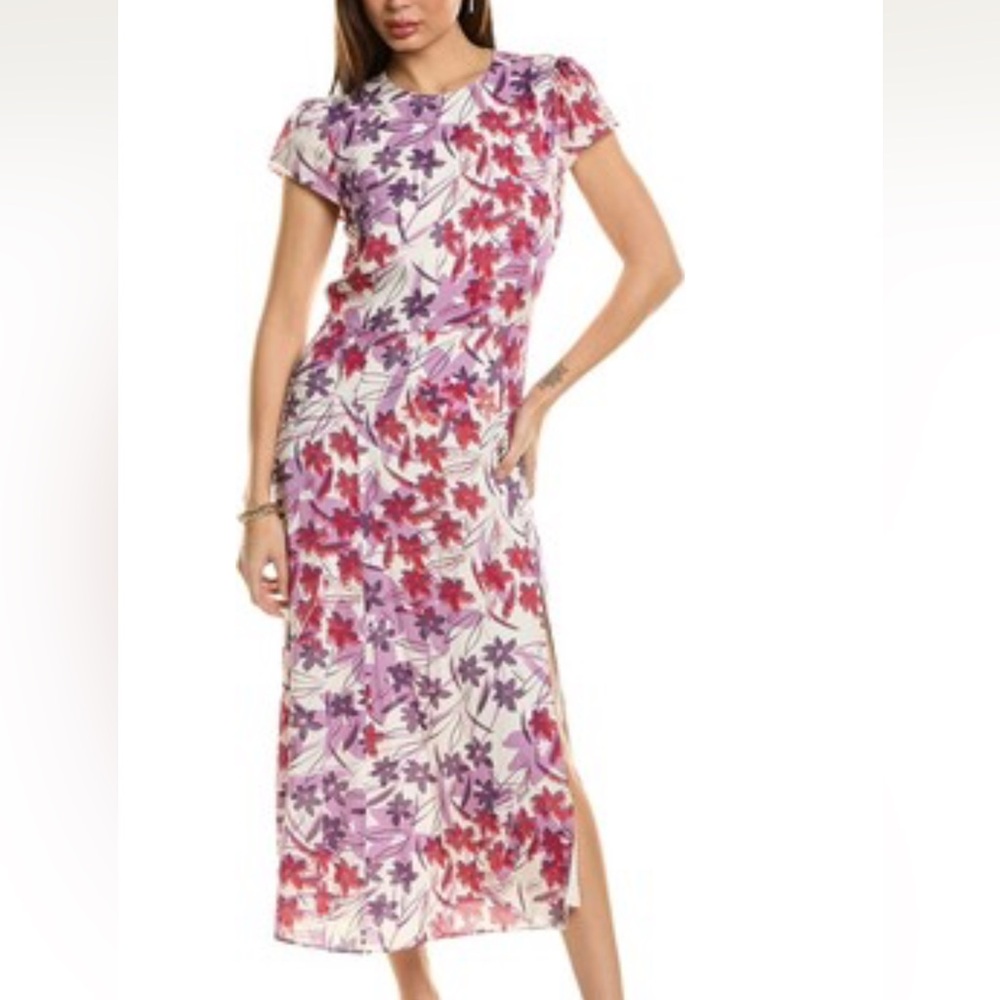 REISS Livia Floral Max Dress, size 6